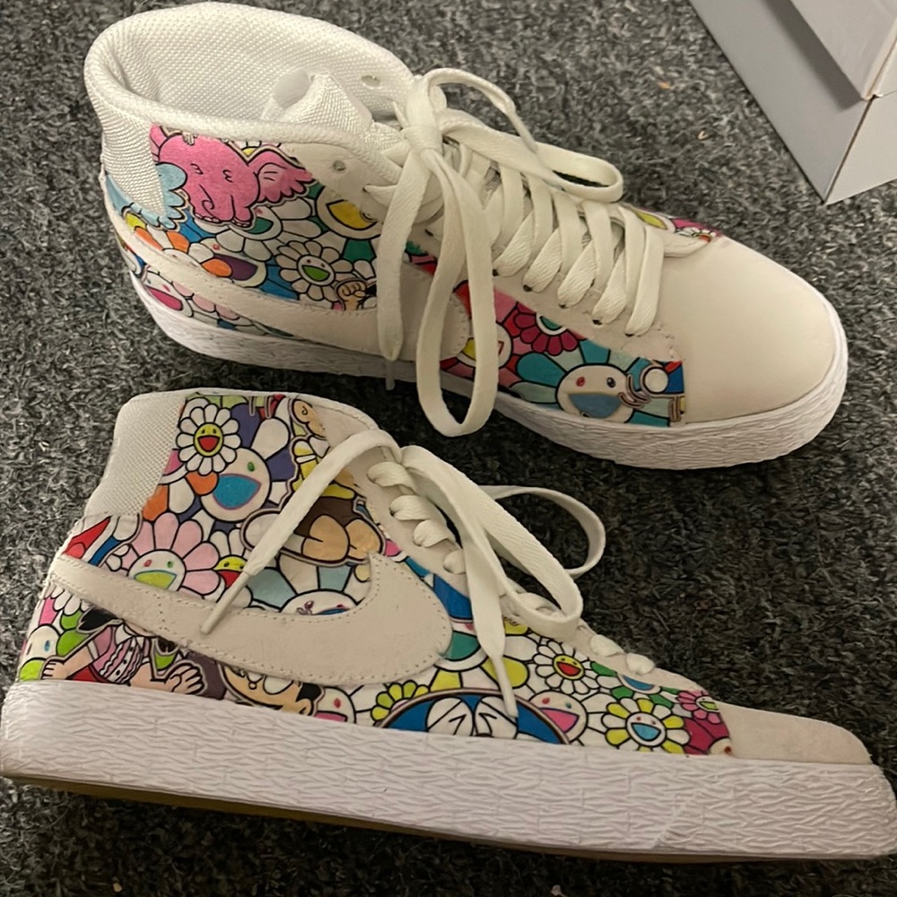 SUPER RARE Nike Blazer x Vandy the Pink Murakami customs